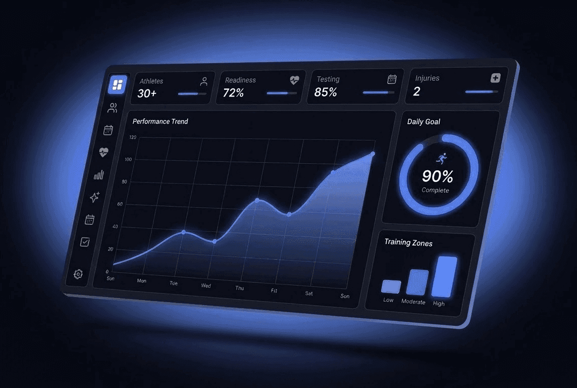 PerformOS analytics dashboard preview